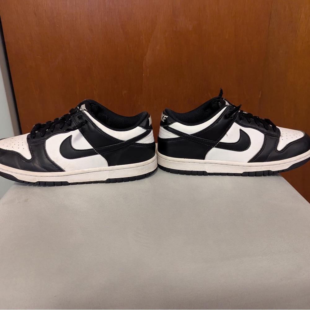 Nike Black and White Low-Top Sneakers